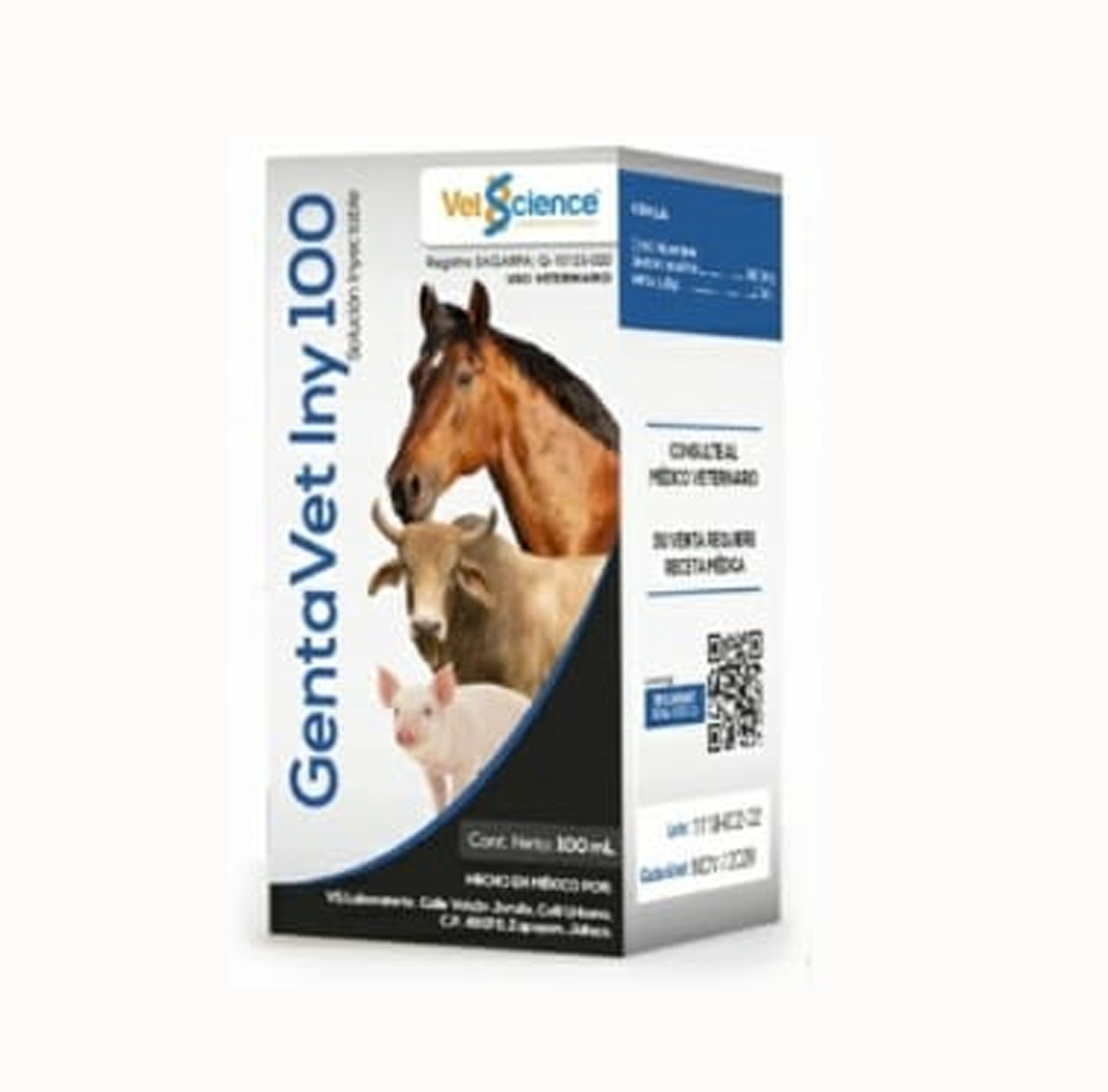 gentavet antibiotico bacterias infercciones respiratorias digestivas